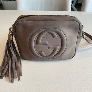 Gucci Soho Nubuck Leather Bag